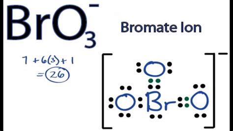 Bro3 lewis structure - BrO2- is a chemical formula for Bromate Ion. As it accepts an additional electron, it gains a negative charge. To determine its Lewis Structure, we first fin...